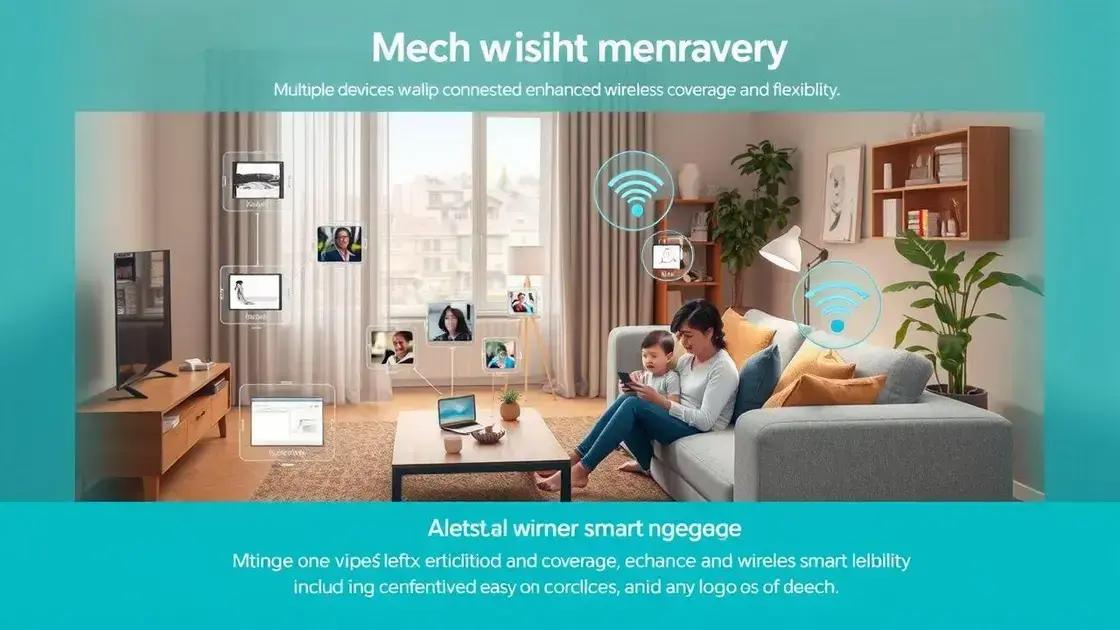 principais benefícios da tecnologia mesh