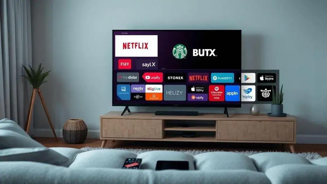 Principais plataformas de streaming disponíveis