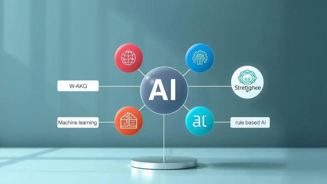 principais tipos de inteligência artificial