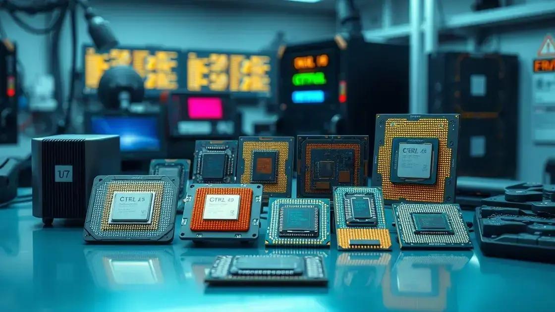 Principais tipos de processadores e suas aplicações