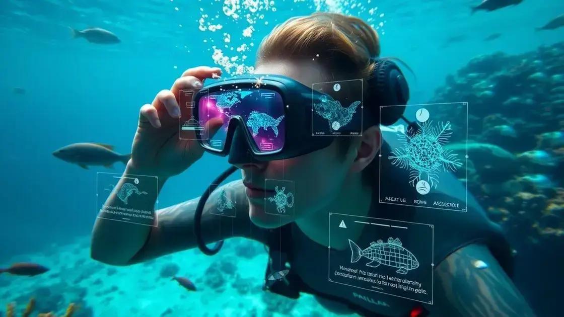 realidade aumentada na exploração marinha