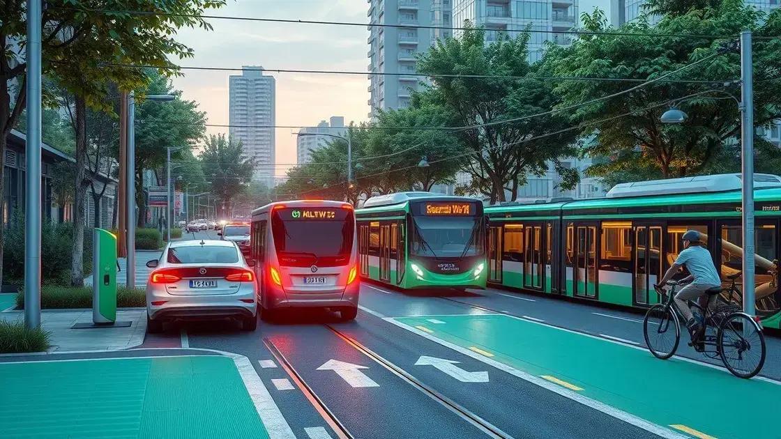 soluções inovadoras para transporte sustentável