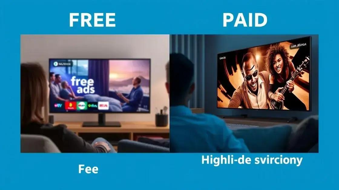 Streaming grátis versus pago: vale a pena?