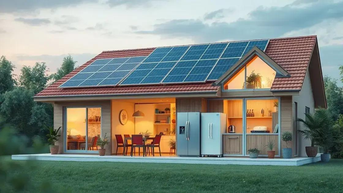 Sustentabilidade e eficiência energética em casas inteligentes