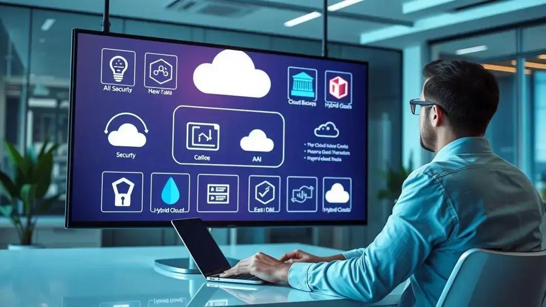 Tendências futuras em backup em nuvem