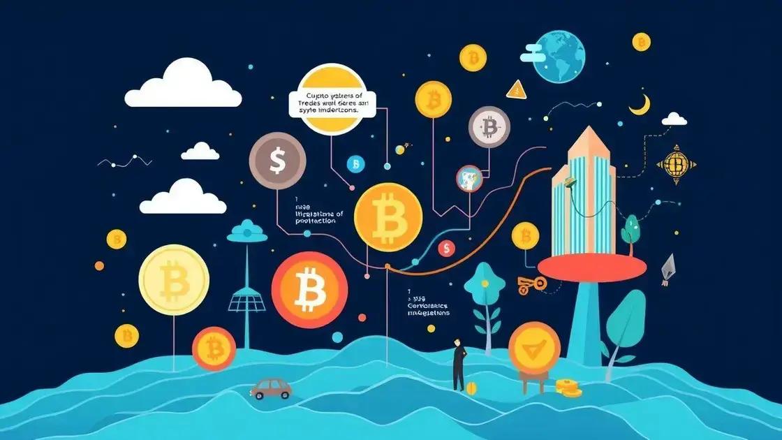 Tendências futuras no universo das criptomoedas