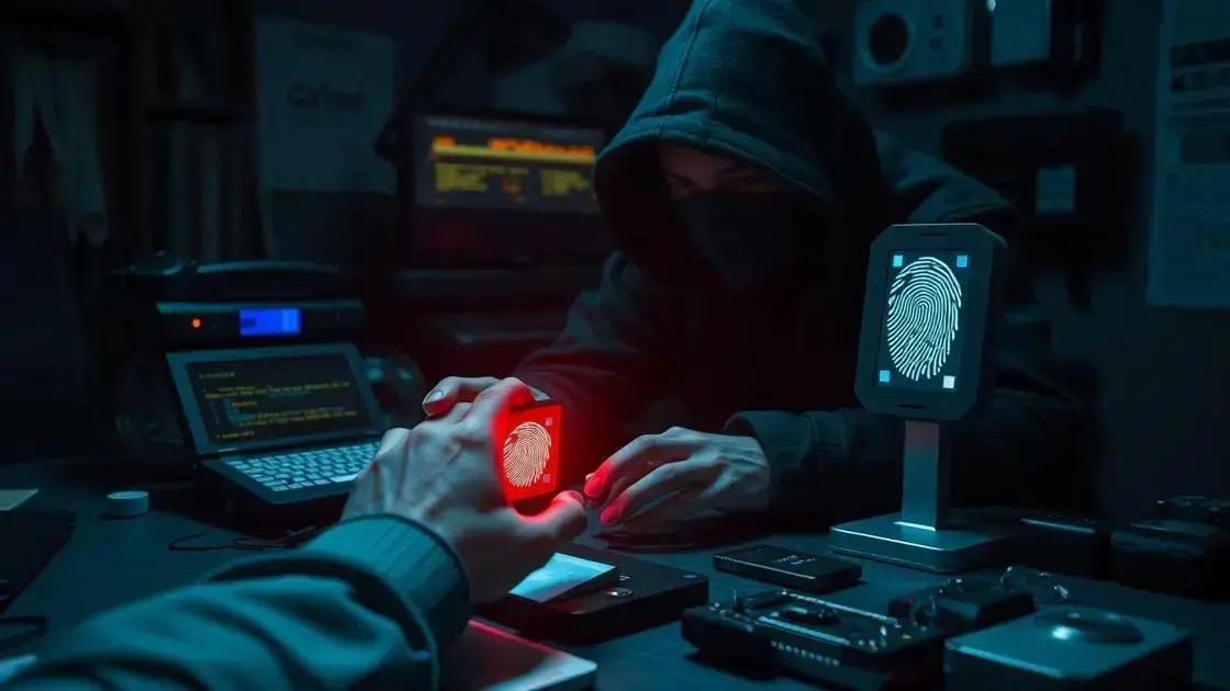 tipos comuns de fraudes em biometria