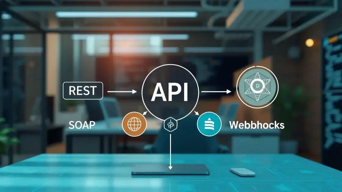 tipos de integrações API