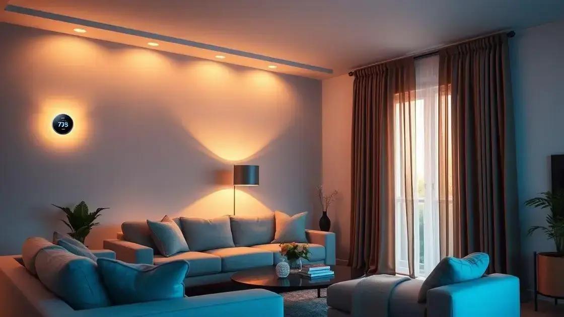 Uso da automação residencial para conforto diário