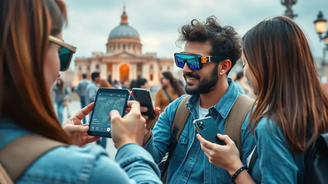 Vantagens da realidade aumentada para o turista